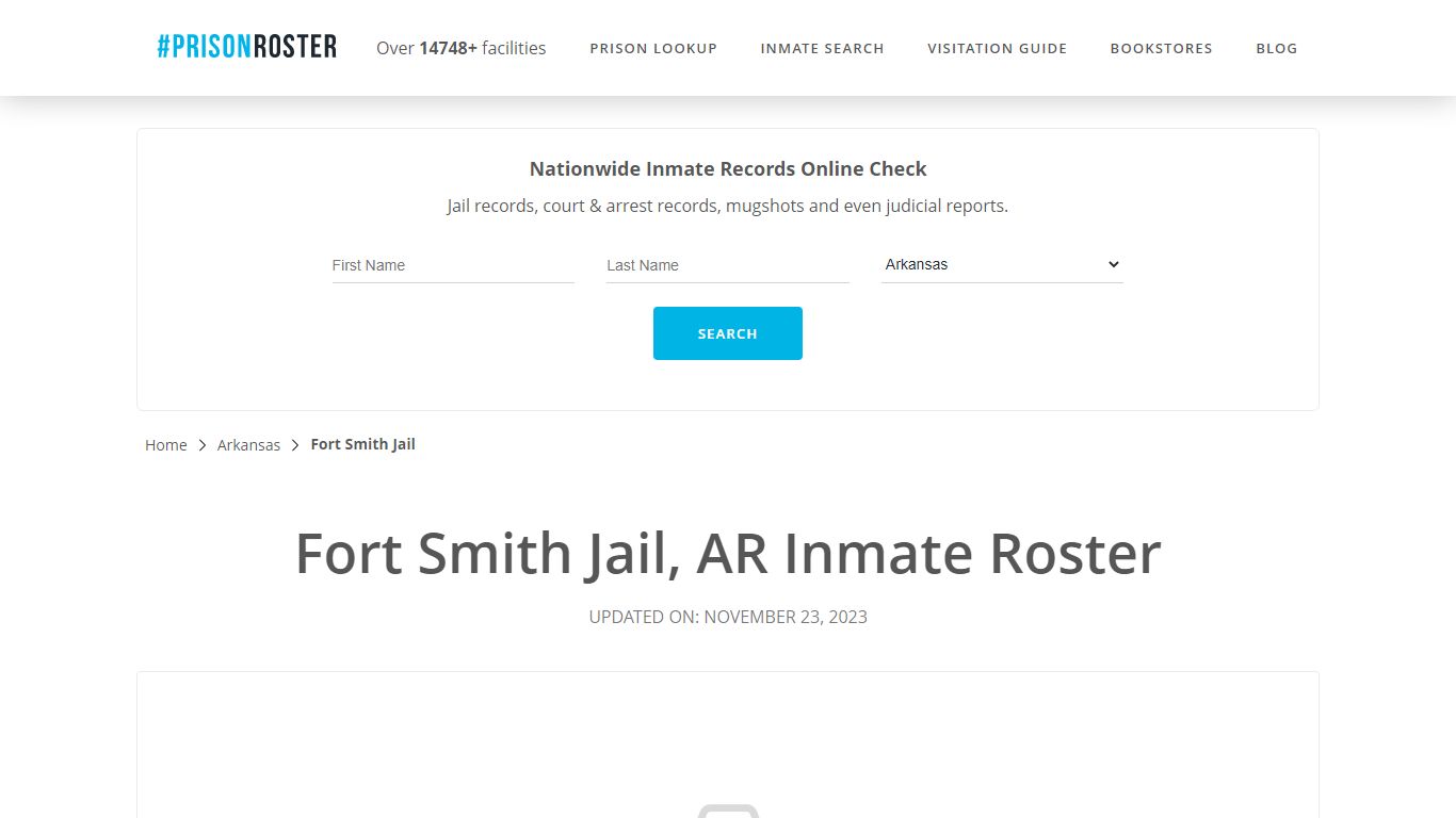 Fort Smith Jail, AR Inmate Roster - Prisonroster
